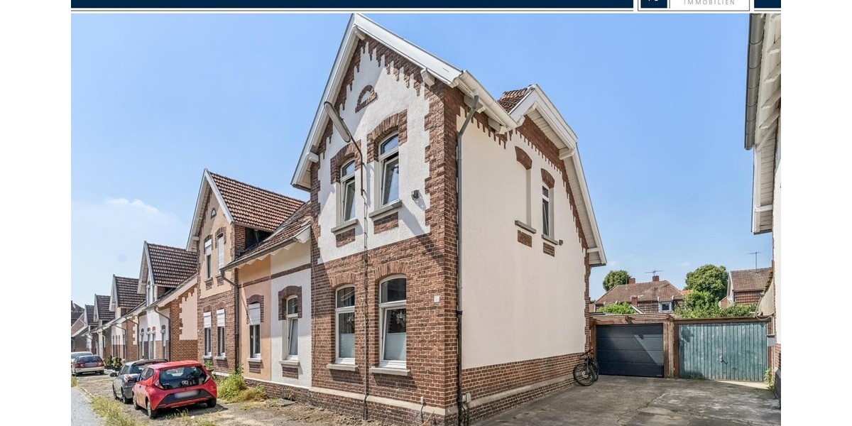 Denkmalgeschütztes Jugendstil-Doppelhaus mit großzügigem Garten - Doppelhaushälfte Rheine / Eschendorf Rheine | Angebot:27000303