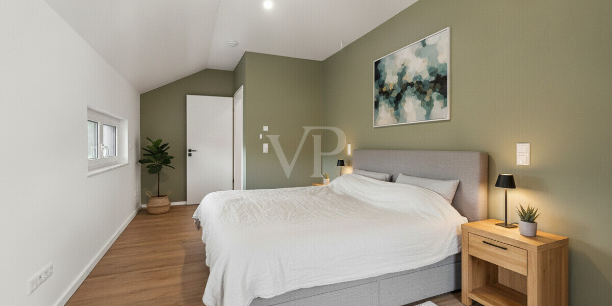 Schlafzimmer I KI-basiertes Bild